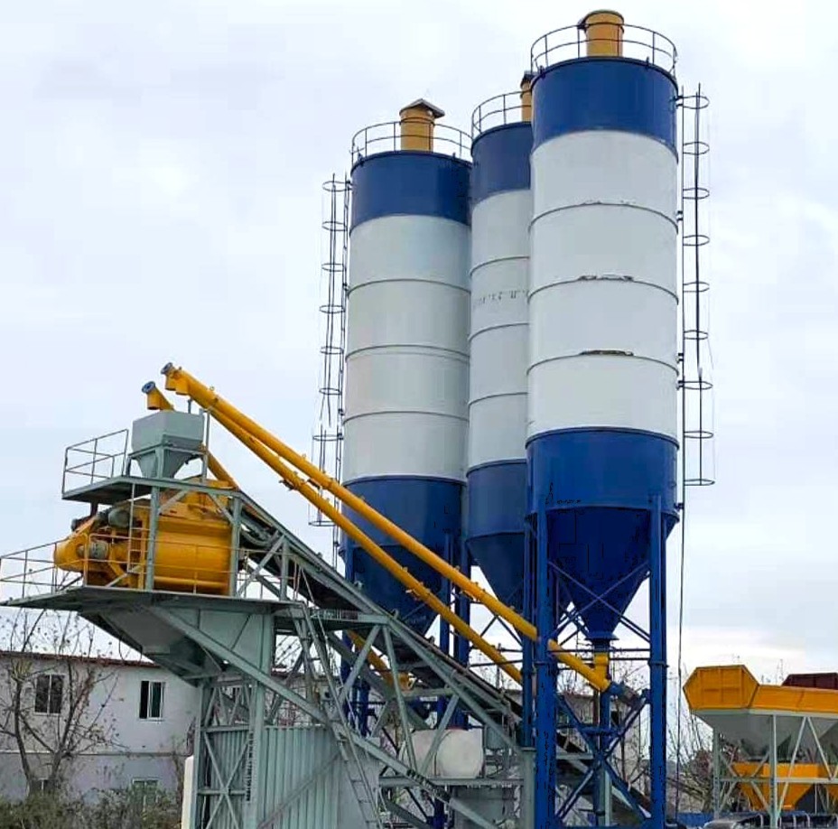 Planta dosificadora de hormigón móvil