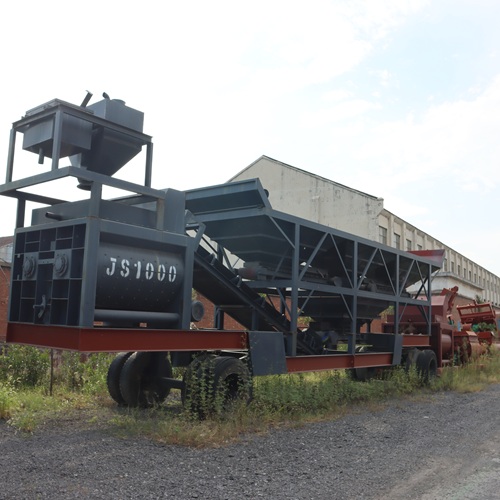 Mobile Concrete Batching Plant
