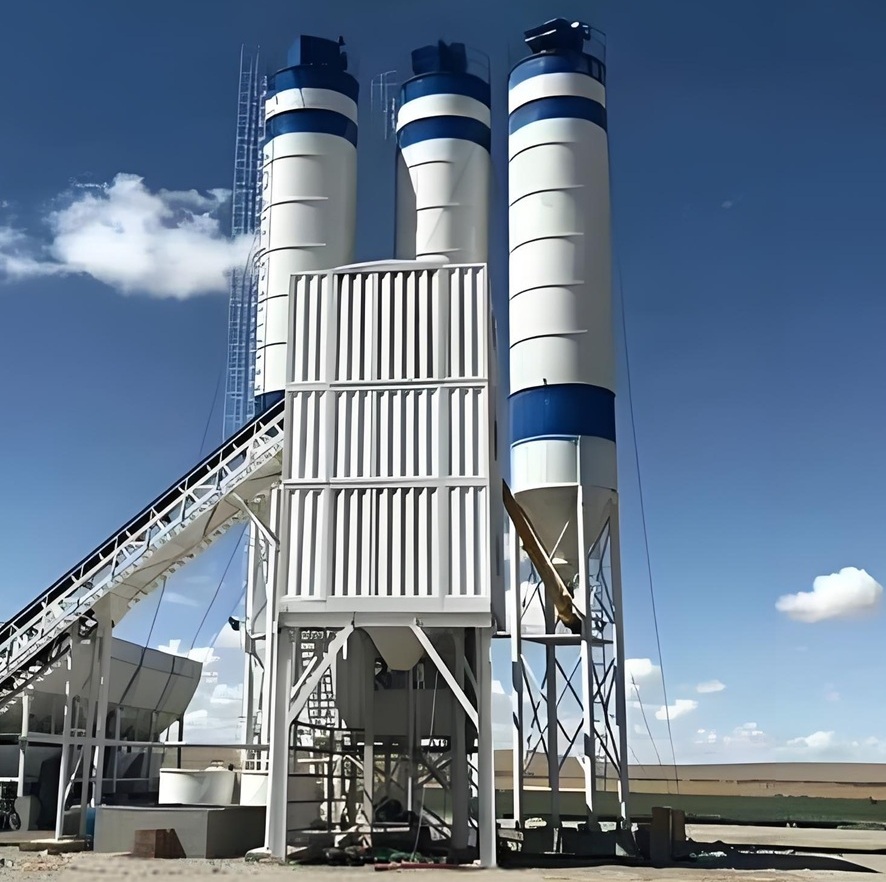 Planta dosificadora de hormigón móvil