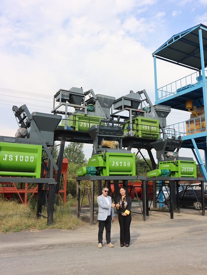 HZS180 Concrete Mixing Plant