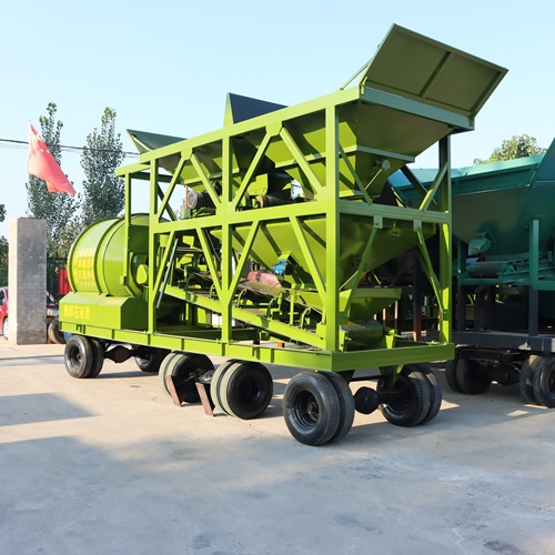 Mobile Concrete Batching Plant